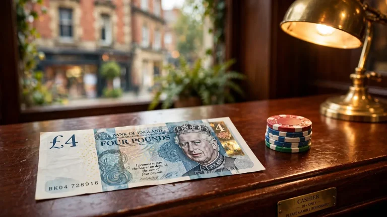 £4 Minimum Deposit Casinos in the UK